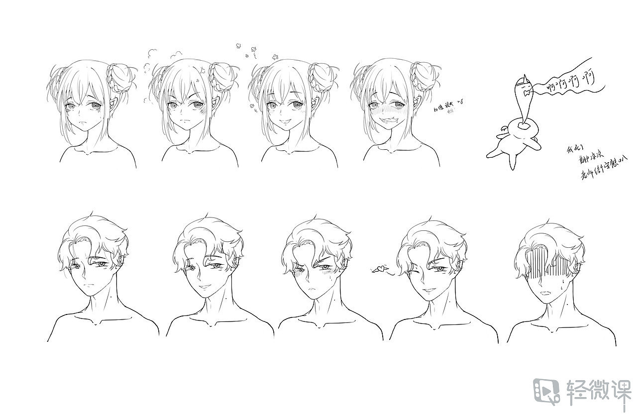 動漫人物表情畫法 掌握這項技能，你的角色將擁有靈魂
